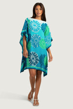 DAISY CHAIN THEODORA CAFTAN DRESS in MULTI additional image 1