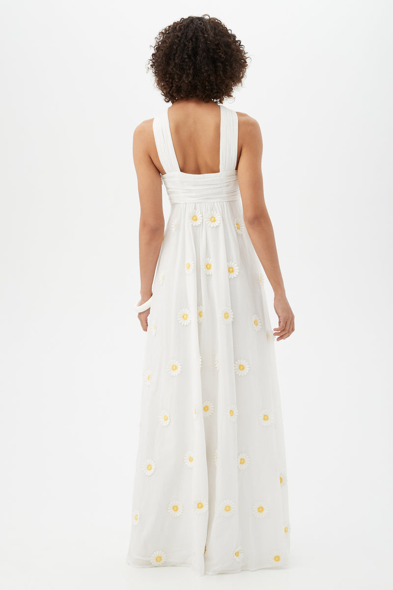 FLOWER CHILD DRESS in WHITE/DAISY additional image 1