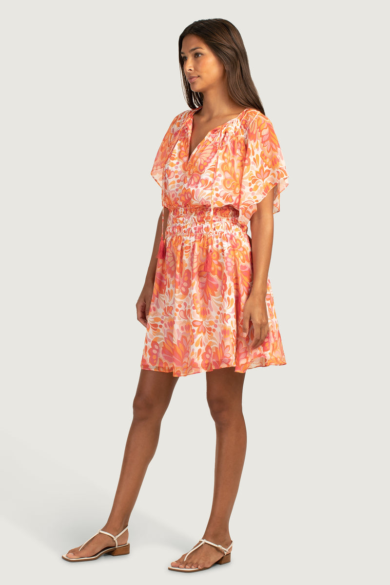 BYRDS DRESS in SLUSHIE MULTI additional image 3