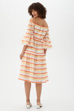 DESIRE DRESS in ORANGE POP MULTI additional image 2