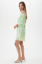 AMARIS DRESS in CLEARWATER MULTI additional image 2