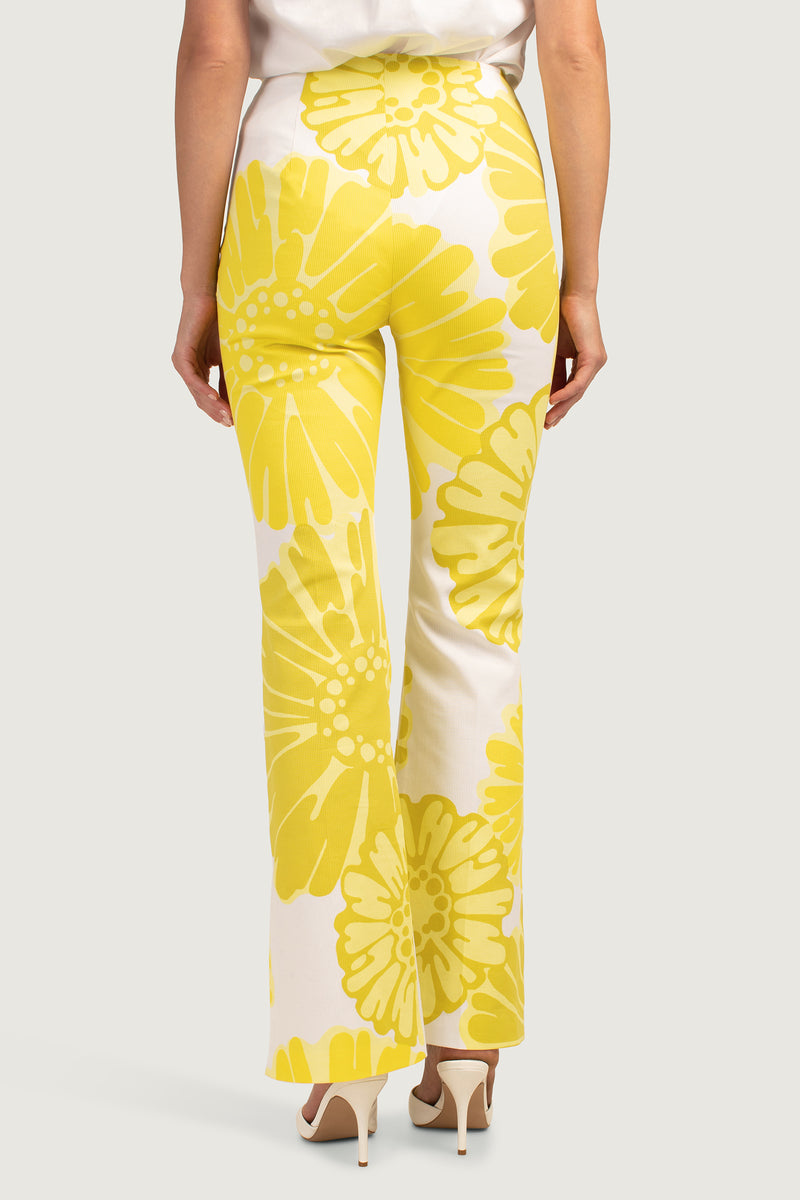 BYRONY PANT in DAISY/WHITEWASH additional image 1