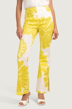 BYRONY PANT in DAISY/WHITEWASH