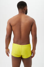 MONTERGO BAY SWIM TRUNK in LEMONGRASS additional image 1