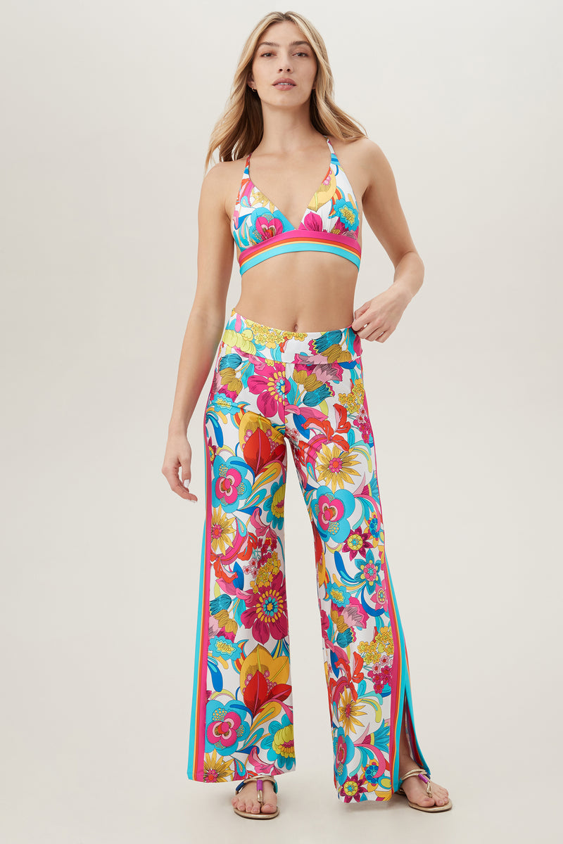 FONTAINE SWIM COVER-UP PANT in MULTI additional image 3