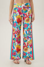 FONTAINE SWIM COVER-UP PANT in MULTI