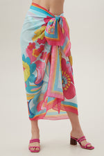 FONTAINE SWIM PAREO COVER-UP in MULTI