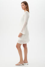 GLORIA DRESS in WHITE additional image 5
