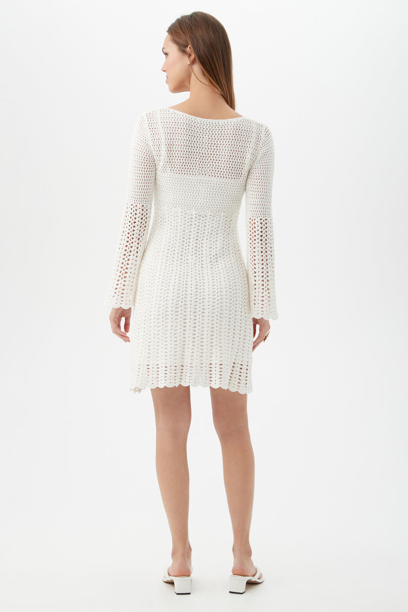 GLORIA DRESS in WHITE additional image 4