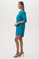 KAIKO 2 DRESS in MOSAIC BLUE additional image 6