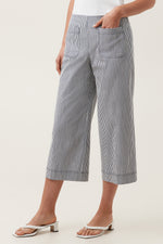 FORTUNATE PANT in WHITEWASH/INDIGO additional image 3