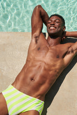 BONDI SWIM BRIEF in YELLOW