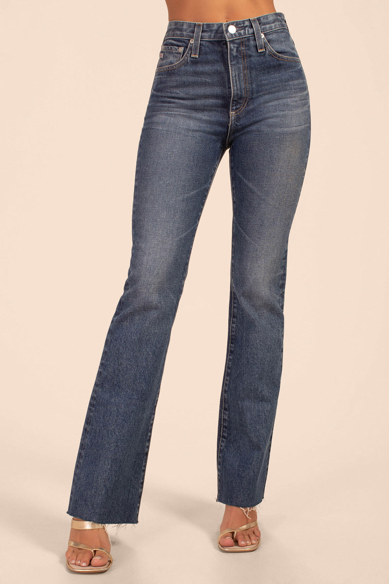 AG MEDIUM WASH ALEXXIS BOOTCUT JEAN in BLUE