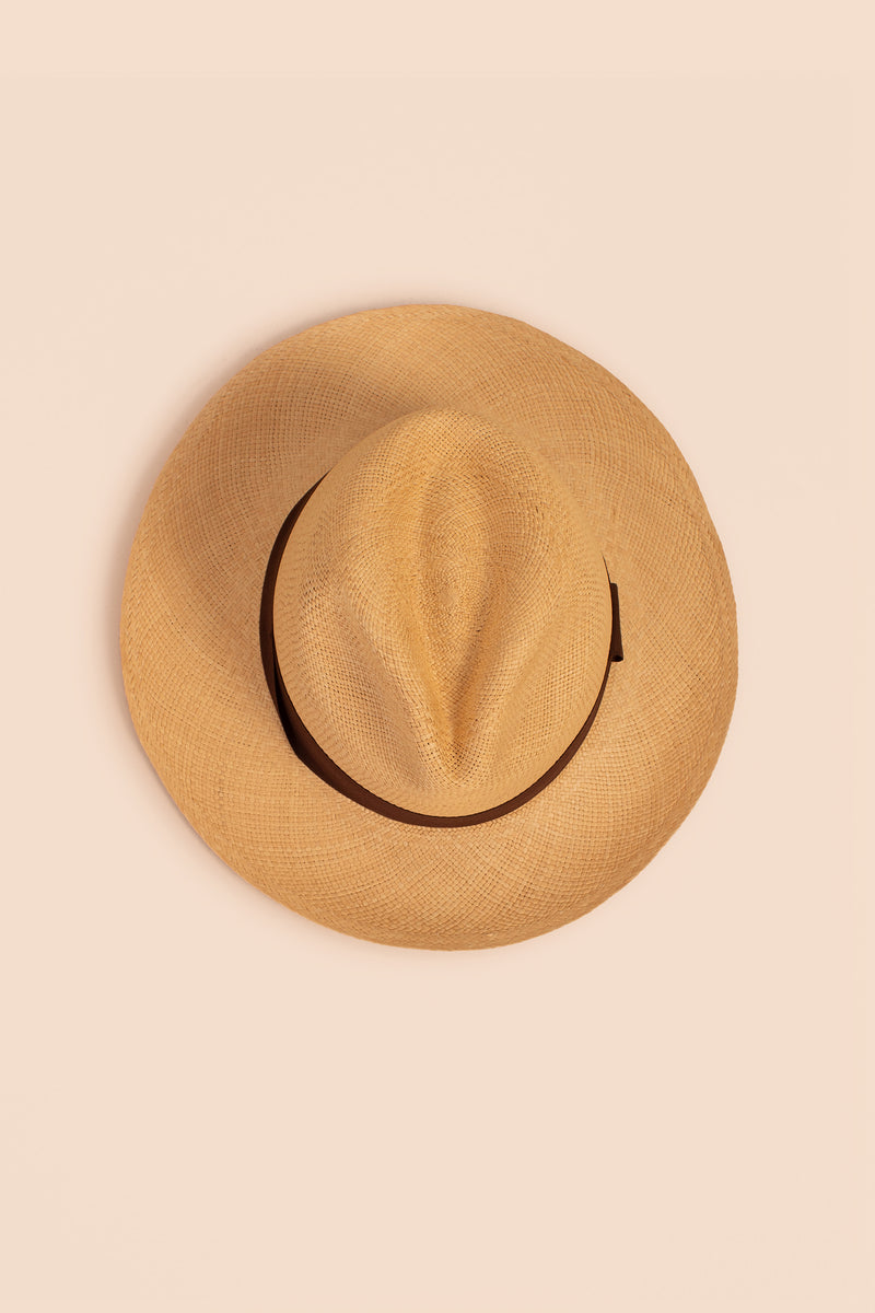SENSI STUDIO PANAMA HAT in BEIGE NEUTRAL additional image 1