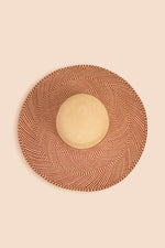 FREYA MAGNOLIA HAT in RUST BROWN additional image 1