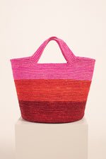 SENSI STUDIO STRIPE BOLSO TOTE in PINK