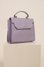BAL HARBOR TOP HANDLE SATCHEL in LILAC additional image 2