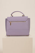 BAL HARBOR TOP HANDLE SATCHEL in LILAC additional image 1