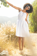 HAIGHT DRESS in WHITE