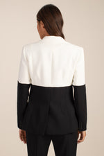 MIRA JACKET in WINTER WHITE/BLACK additional image 2