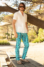 CLYDE SLIM TROUSER in MULTI