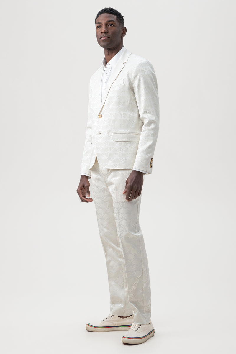 THURSTON BLAZER in PARCHMENT WHITE additional image 6