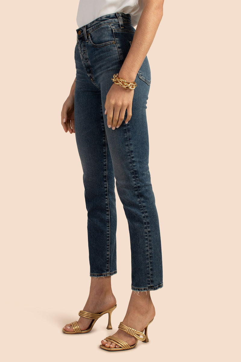 AG ALEXXIS SLIM JEAN in BLUE additional image 2