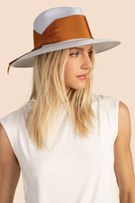 FREYA GARDENIA HAT in SKY additional image 1