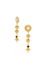 PEARL TORPEDO DROP POST EARRING in PEARL WHITE additional image 1