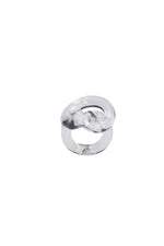 COREY MORANIS PRETZEL RING in CLEAR WHITE additional image 3