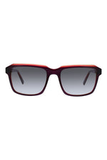 KUMA SUNGLASSES in CABERNET BURGUNDY additional image 1