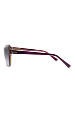 KUMA SUNGLASSES in CABERNET BURGUNDY additional image 2