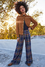 BINDI JACKET in COGNAC BROWN additional image 4