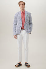 CLYDE SLIM TROUSER in WHITE additional image 4
