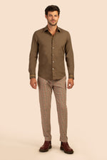 AARON SHIRT in OLIVE additional image 4