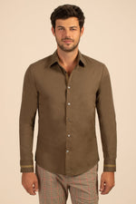 AARON SHIRT in OLIVE