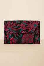 GEMINI JACQUARD CLUTCH in MULTI