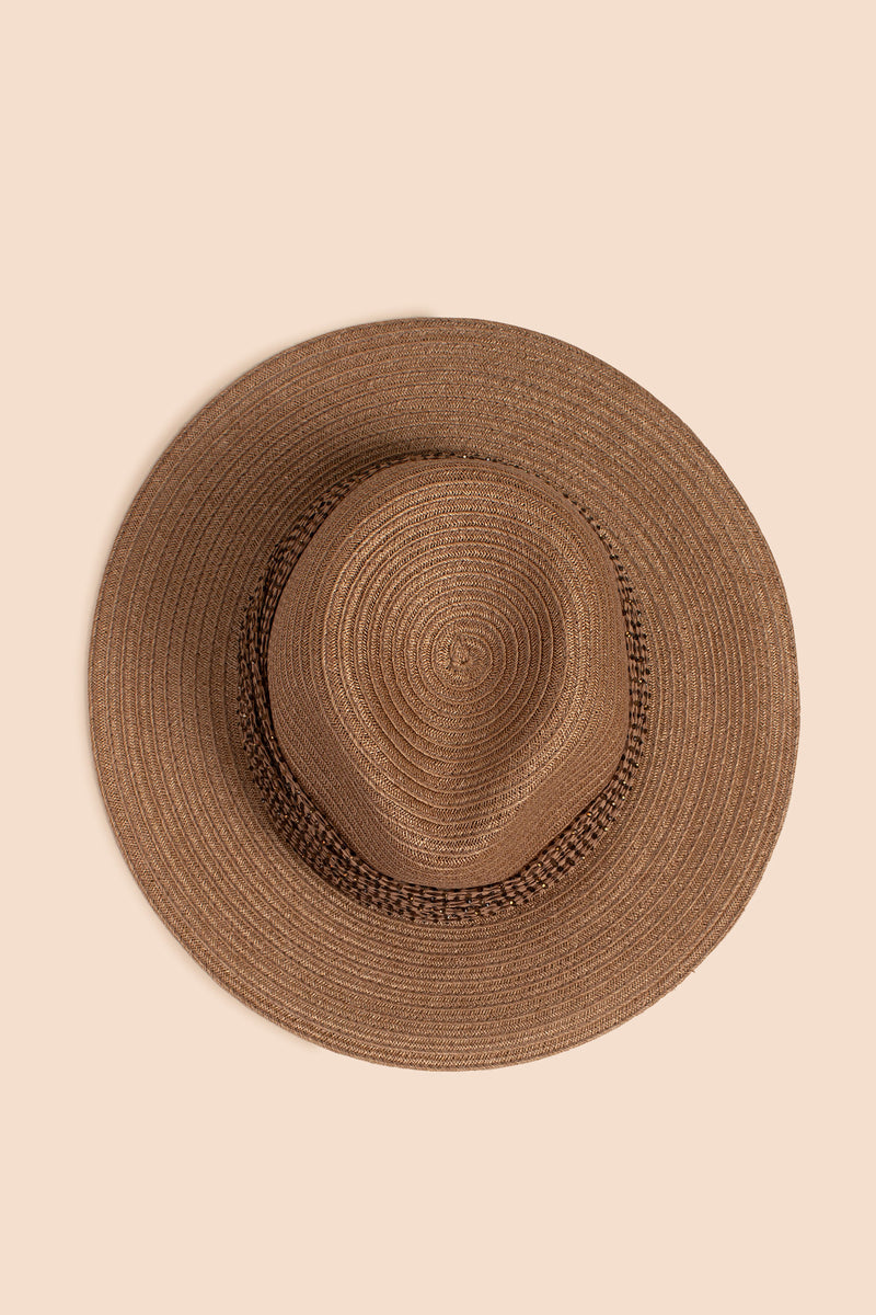 EUGENIA KIM COURTNEY HAT in FAWN NEUTRAL