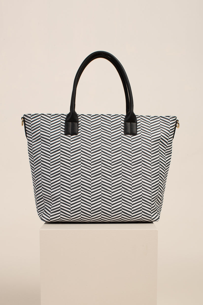 BLACK/IVORY MULTI