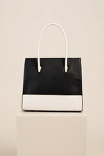 SAN JUAN COLORBLOCK TOTE in BLACK/WINTER WHITE additional image 2