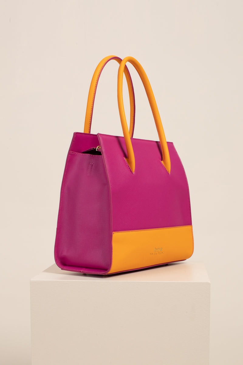 SAN JUAN COLORBLOCK TOTE in TRINA PINK additional image 6